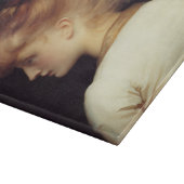 Planche À Découper Portrait féminin de Behind (par Frederic Leighton) (Coin)