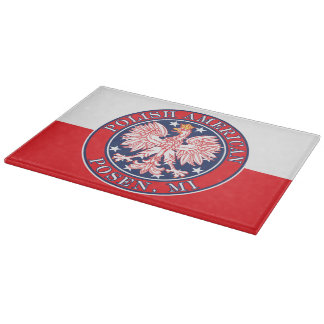 Planche À Découper Posen Michigan Polonais Eagle