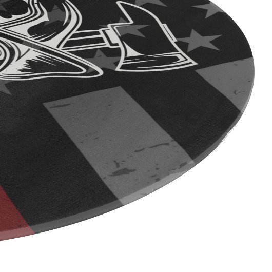 Planche À Découper Poste de pompier de pompier Custom NAME (Coin)