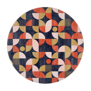 Planche À Découper Poster d'art en forme simple scandinave