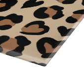 Planche À Découper Poster de animal, Léopard Brown, Spots de guépard, (Coin)