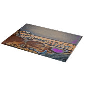 Planche À Découper Poster de la carte Ponte Vecchio Impression acryli (Coin)