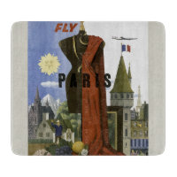 Poster du Vintage voyage Fly Paris France
