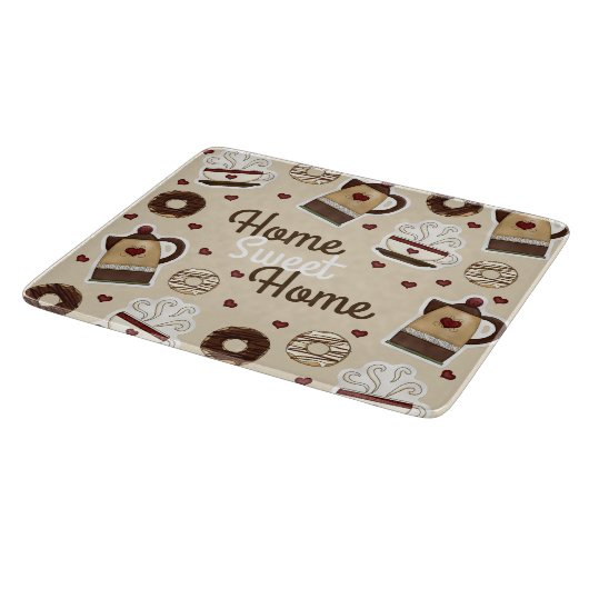 Planche À Découper Pot et tasse de café (Coin)