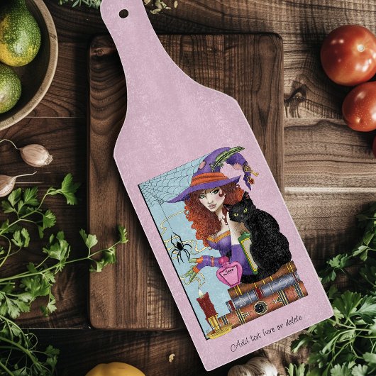Planche À Découper Potions de sorcières de livres de chats
