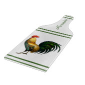 Planche À Découper Poule de coq colorée personnalisée (Coin)