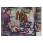 Planche À Découper Poulet ensoleillé, Singapour (Devant)