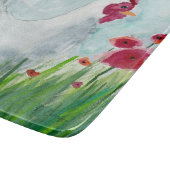 Planche À Découper Poulet floral (Coin)