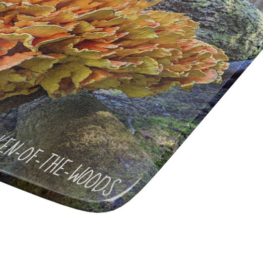 Planche À Découper Poulet orange du champignon des bois (Coin)