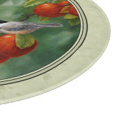 Planche À Découper Poulets et pommiers verts (Coin)