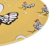 Planche À Découper Poulets Rétro (Coin)