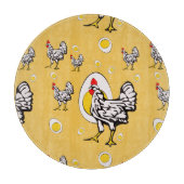 Planche À Découper Poulets Rétro (Devant)