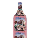 Planche À Découper Poulpe à ce qui est galicienne/Poussière à (Devant)