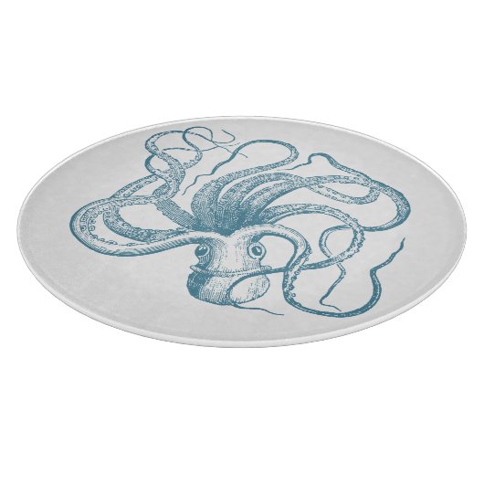 Planche À Découper Poulpe nautique (Coin)
