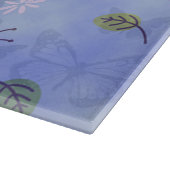 Planche À Découper Poumons, feuilles et papillons (Coin)