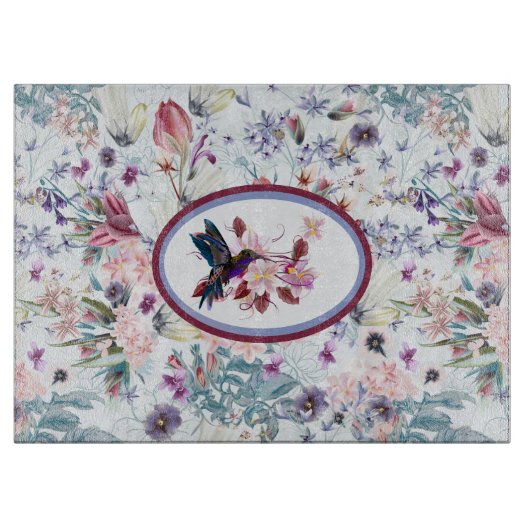Planche à découper pour colibri de jardin (Devant)