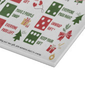 Planche à découper pour échange de cadeaux de Noël (Coin)