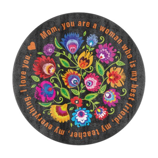 Planche À Découper Pour la composition du folklore polonais mère (Devant)