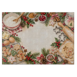 Planche à Découper pour la Pâtisserie de Noël Fest