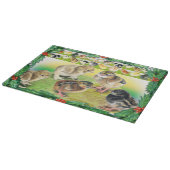 Planche À Découper Poussins de Noël (Coin)