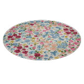 Planche À Découper pré du milieu de l'été, motif plante en fleurs. (Coin)