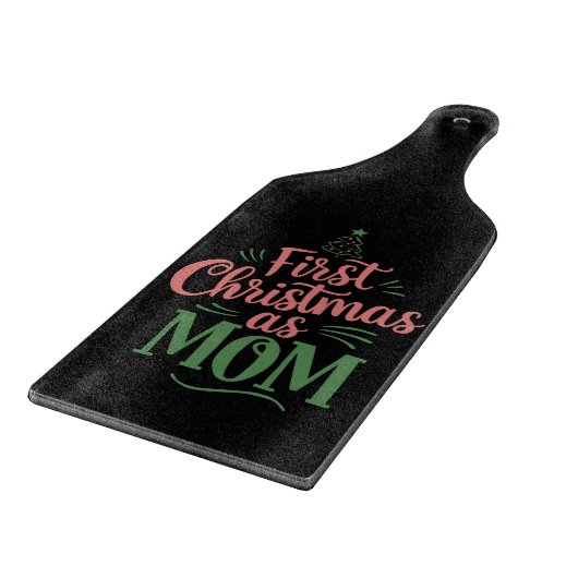 Planche À Découper Premier Noël Comme Maman Mémoriser Noël (Coin)
