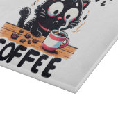 Planche À Découper Première aventure de café noir (Coin)