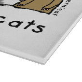 Planche À Découper Prend un village aider les chats sans abri (Coin)