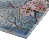 Planche À Découper Pretty Painted Kingfish and Flowers (Coin)