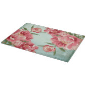 Planche À Découper Pretty Retro Flower Chintz Peonies (Coin)