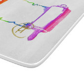 Planche À Découper Pride Torah Art Challah Commission de coupe (Coin)