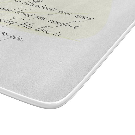 Planche À Découper Prière de Bénédiction de phare (Coin)