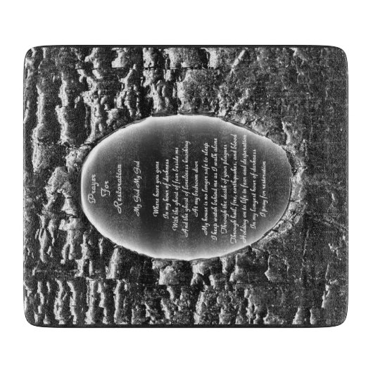 Planche À Découper Prière pour la restauration (Devant)