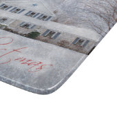 Planche À Découper Primitive Winter Snow Country Rustic Open House (Coin)