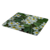 Planche À Découper Primroses blanches aux centres jaunes Floral (Coin)