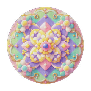 Planche À Découper printemps coloré/Pâques/pastel princesse