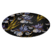 Planche À Découper Printemps Irises : Broderie Art Renaissance (Coin)