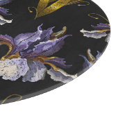 Planche À Découper Printemps Irises : Broderie Art Renaissance (Coin)