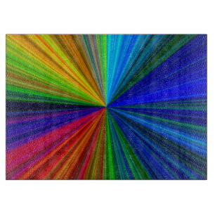 Planche À Découper Prisme de couleur