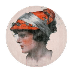 Planche À Découper Profil de la femme