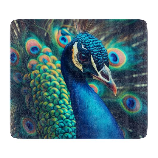 Planche À Découper Profil Peacock (Devant)
