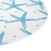 Planche À Découper Profil sous convention astérisque bleu de mer (Coin)