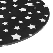 Planche À Découper Profil sous convention astérisque noir et blanc (Coin)