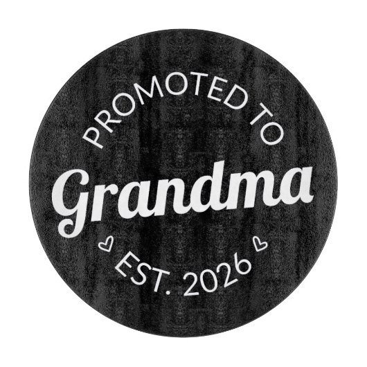 Planche À Découper Promu À Grand-Mère Est. 2026 I (Devant)