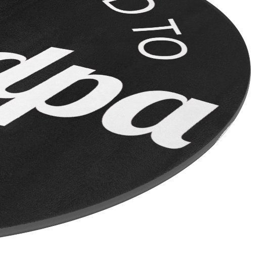 Planche À Découper Promu À Grand-Père Est. 2024 I (Coin)