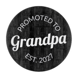 Planche À Découper Promu Grand-papa dès 2027 Nouveau Papa Je suis