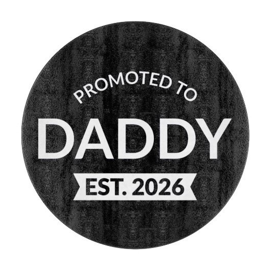 Planche À Découper Promu Papa Prévu 2026 II (Devant)