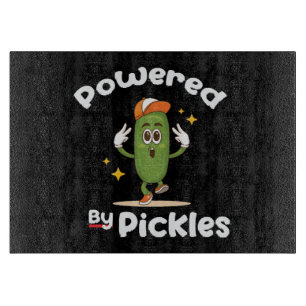 Planche À Découper Propulsé par Pickles Aliment Pickle Drôle