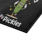Planche À Découper Propulsé par Pickles Aliment Pickle Drôle (Coin)