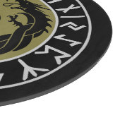 Planche À Découper Protection de Rune Viking Dragon (Coin)